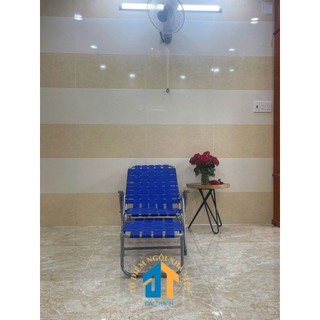 Ghế bố xếp dây dù khung sắt - GX08