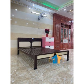 Giường sắt kiểu gỗ đại thành