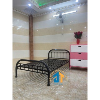 Giường sắt 1m2 trân châu