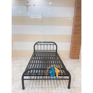 Giường sắt 1m2 trân châu