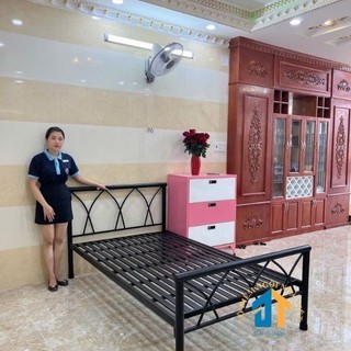 Giường sắt đan chéo 1m2x2m Đại Thành