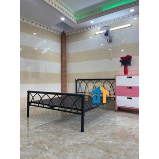 Giường sắt đan chéo 1m4x2m ĐẠI THÀNH