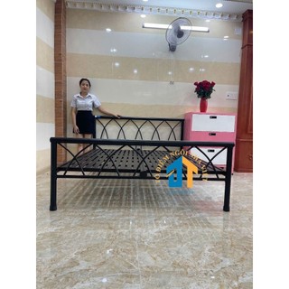 Giường sắt đan chéo 1m4x2m ĐẠI THÀNH