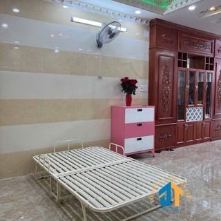 Giường sắt xếp di động khung sắt sơn tĩnh điện nhiều kích thước