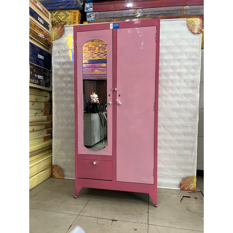 [Mã LIFEBKA5 giảm 10% tối đa 1 Triệu đơn 500k] Tủ sắt 2 cửa 1.8 x 0.9m