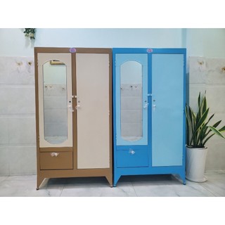 [Mã LIFEBKA5 giảm 10% tối đa 1 Triệu đơn 500k] Tủ sắt 2 cửa 1.8 x 0.9m