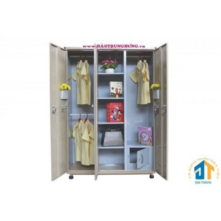 [Mã LIFEBKA5 giảm 10% tối đa 1 Triệu đơn 500k] Tủ sắt quần áo lắp ráp Trung Hưng – TSLR27