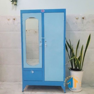 Tủ sắt đựng quần áo 1m6 TADT11