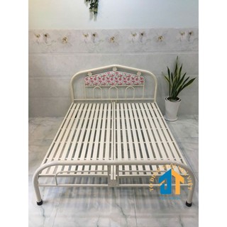 Giường sắt ngang 1m6 dài 2m – GS150