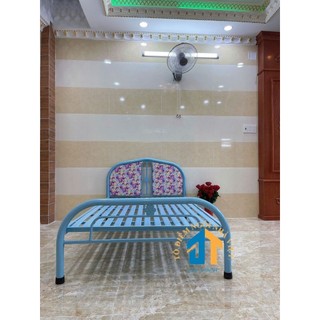 Giường sắt 1m2 x2m – GS11