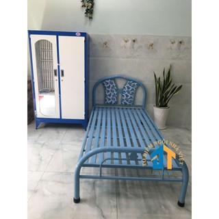Giường ngủ sắt 1m2 x 2m Đại thành