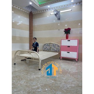 Giường sắt 1m2 - DT03