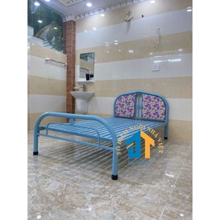 Giường sắt ngang 1m dài 2m – GS02