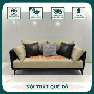 Ghế sofa đơn khung gỗ tự nhiên bọc đệm nỉ da màu sắc phong phú - giá gốc tại xưởng hàng loại 1