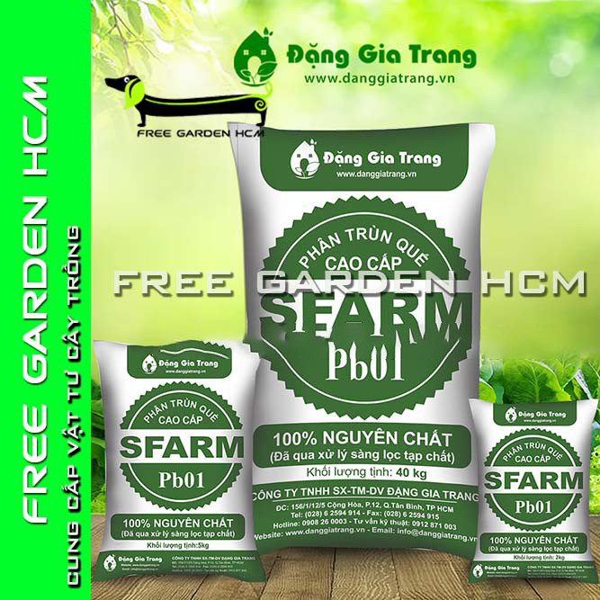 BAO 10kg PHÂN TRÙN QUẾ SFARM