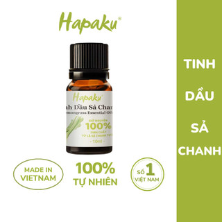  Tinh Dầu Sả Chanh Nguyên Chất Hapaku 10ml Giúp Dưỡng Tóc Chăm Sóc Da Xông Phòng Thư Giãn 