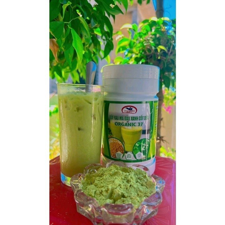 bột rau má đậu xanh cốt dừa 37