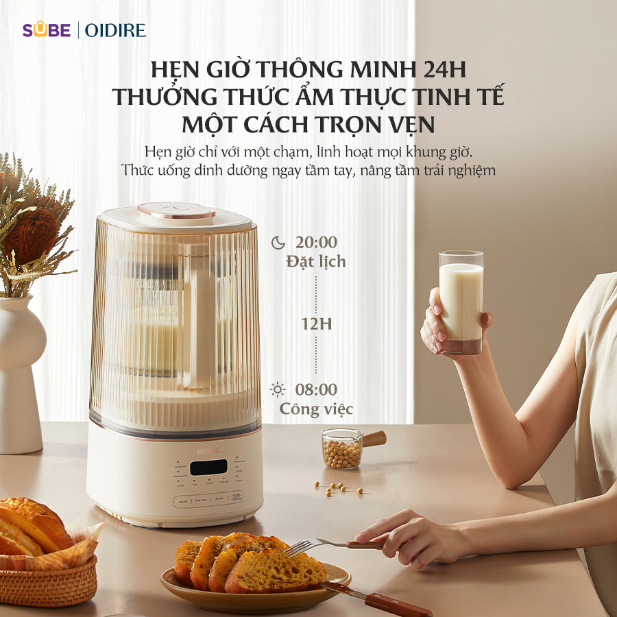 Máy Làm Sữa Hạt OIDIRE ODI04A 1.2L