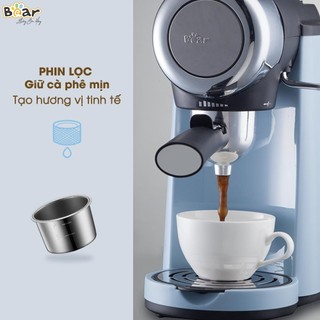 Máy Pha Cà Phê Bear Tự Động Pha Cafe, Espresso, Cappuccino, Pha Cà Phê Kiểu Ý, Giữ Nhiệt Lâu, Công Suất Lớn CF-B02V1
