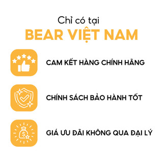 Máy Pha Cà Phê Bear Tự Động Pha Cafe, Espresso, Cappuccino, Pha Cà Phê Kiểu Ý, Giữ Nhiệt Lâu, Công Suất Lớn CF-B02V1