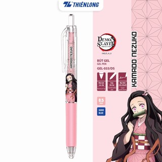Combo 5/10/20 Bút gel Quick Dry Thiên Long Gel-033/DS Phiên bản đặc biệt Demon Slayer  - Mực khô siêu nhanh