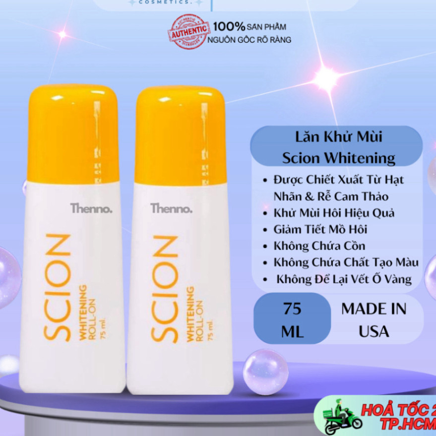 Lăn Khử Mùi Nữ Nuskin Scion Brightening Roll On 75ml- Lăn ngăn mùi chuyên sâu cho mọi loại da 75ml
