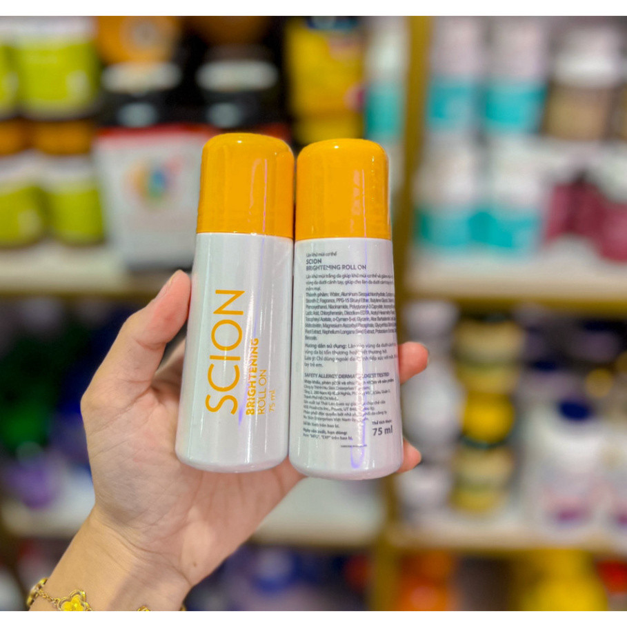 Lăn Khử Mùi Nữ Nuskin Scion Brightening Roll On 75ml- Lăn ngăn mùi chuyên sâu cho mọi loại da 75ml