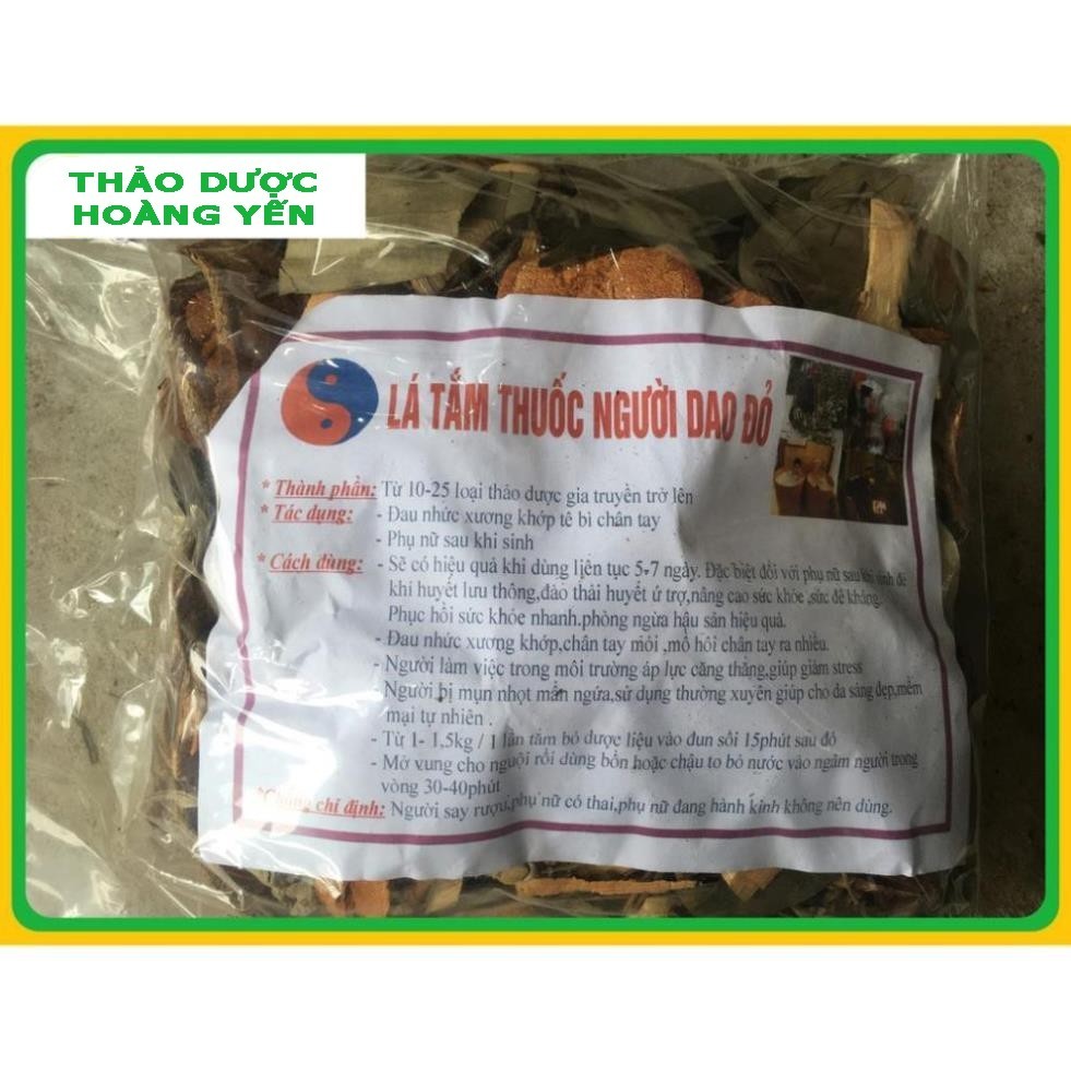 lá tắm người dao đỏ
