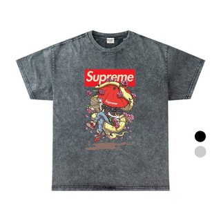 Áo Thun Wash Richky Premium Supreme Python Flower