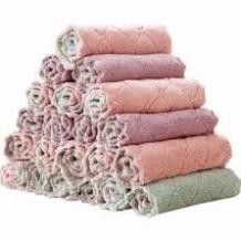 Khăn lau đa năng 2 mặt siêu thấm hút (kích thước 30 cm x 30 cm)