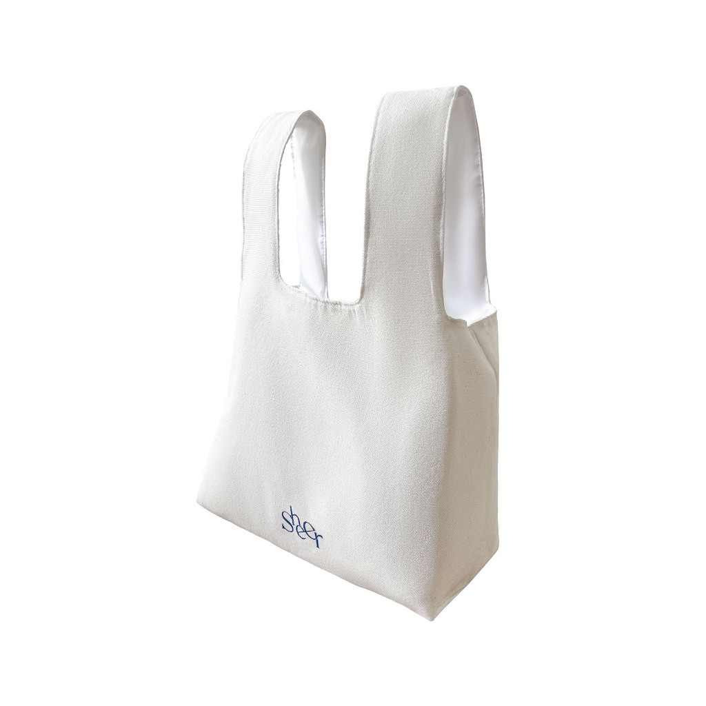 Túi Vải Canvas Sheer (Trắng)