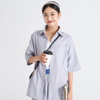 Áo Sơ Mi Tay Ngắn Sheer (02 Màu)