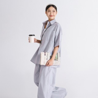Áo Sơ Mi Tay Ngắn Sheer (02 Màu)
