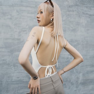 Áo Tanktop Cột Dây Sheer (06 Màu)