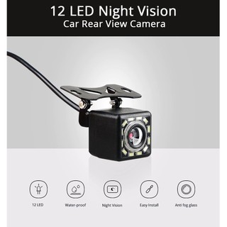 Camera lùi cho xe hơi 12 đèn led