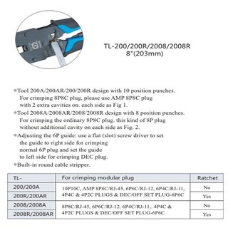 Kìm bấm mạng Talon TL-200A