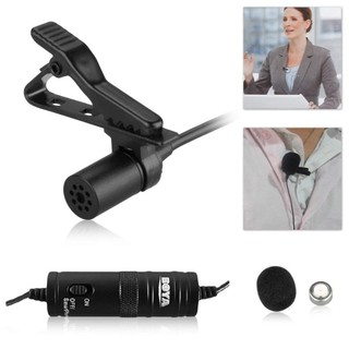 Micro Thu Âm Cài Áo Cho Điện Thoại, Máy Ảnh DSLR, Máy Quay BOYA BY-M1