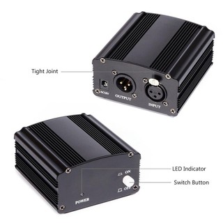 Nguồn Phantom 48v cho Micro condenser