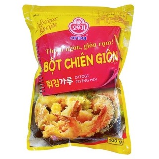 Bột Chiên Giòn Ottogi - Gói 500gr Date T11/2024
