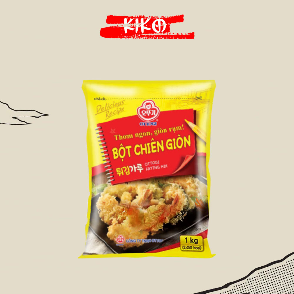 Bột Chiên Giòn Ottogi - Gói 500gr Date T11/2024