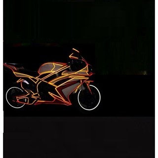 Cuộn Decal Dán Phản Quang Dán Viền Thân Xe
