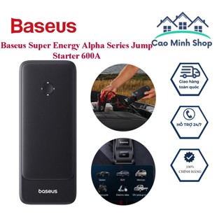Bộ kích bình xe hơi ô tô Baseus Super Energy Alpha Series Jump Starter 600A, BS-CH006 6000mAh
