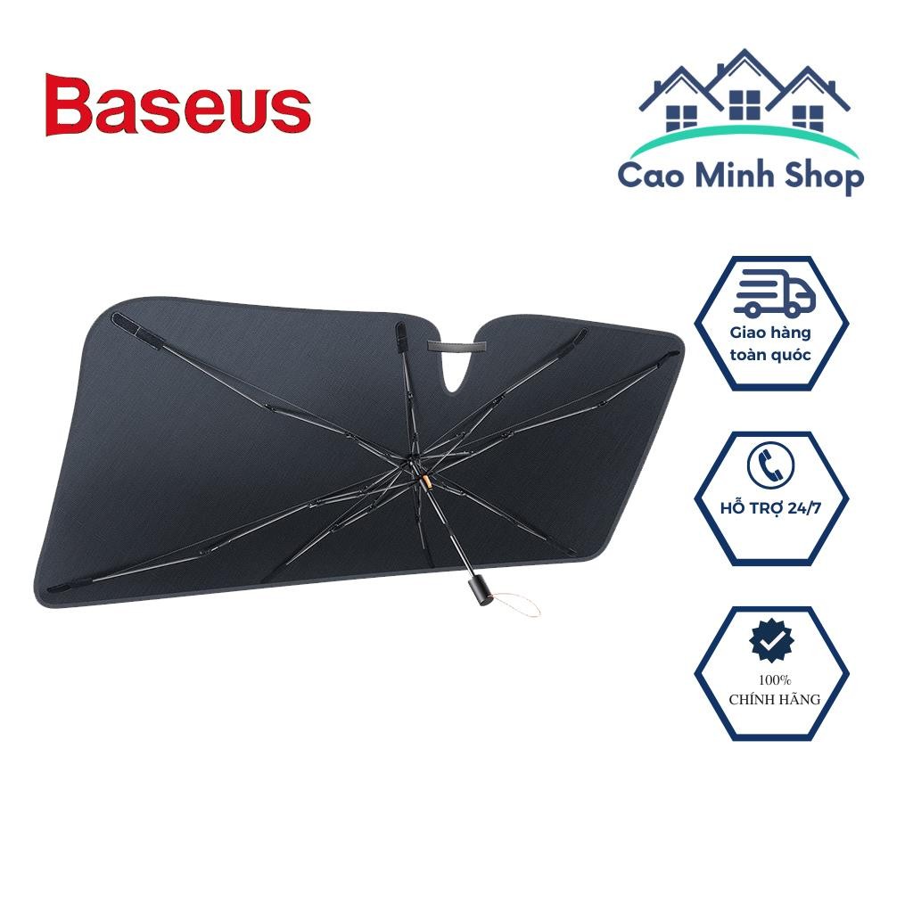 Tấm che nắng kính lái ô tô xe hơi Baseus BS-CN008 gấp gọn, bảo vệ nội thất, giảm nhiệt độ trong xe