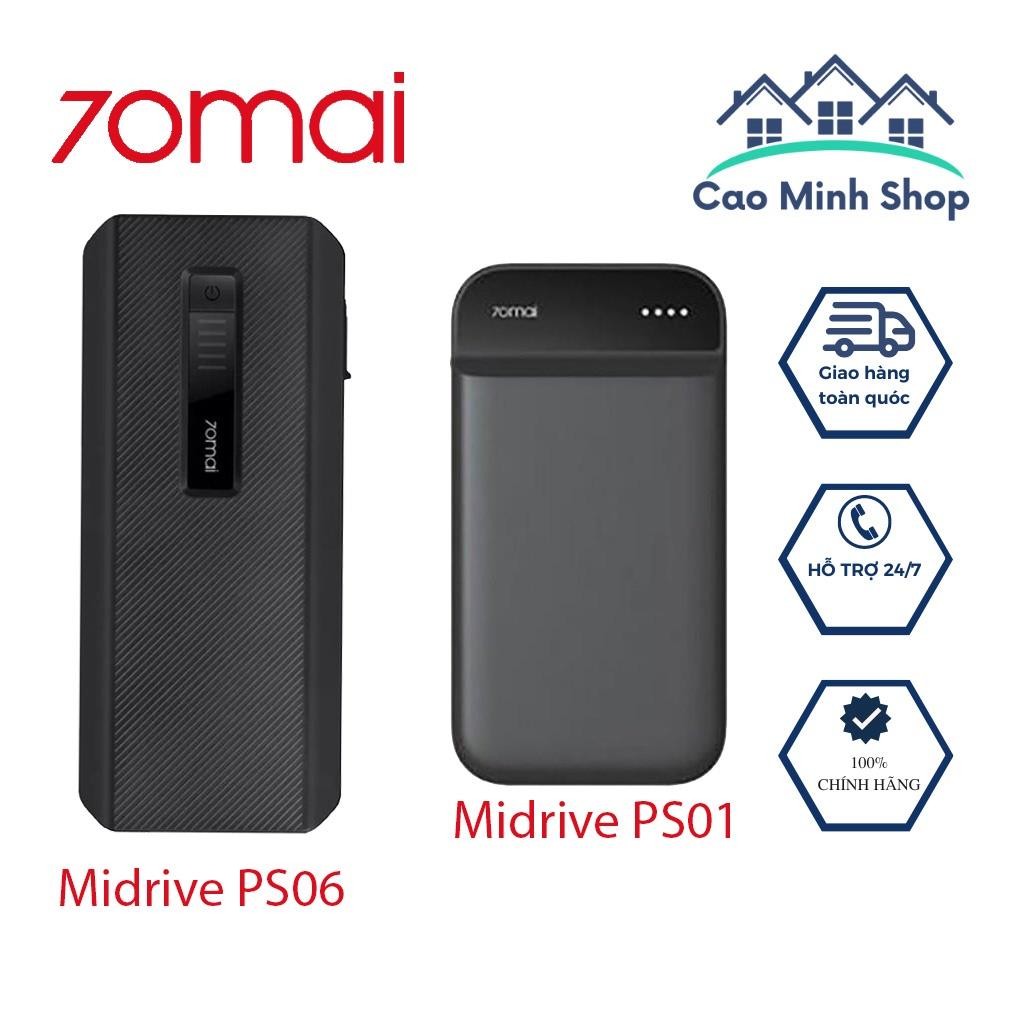 Kích bình ô tô 70mai Midrive PS01, PS06 dung lượng cao