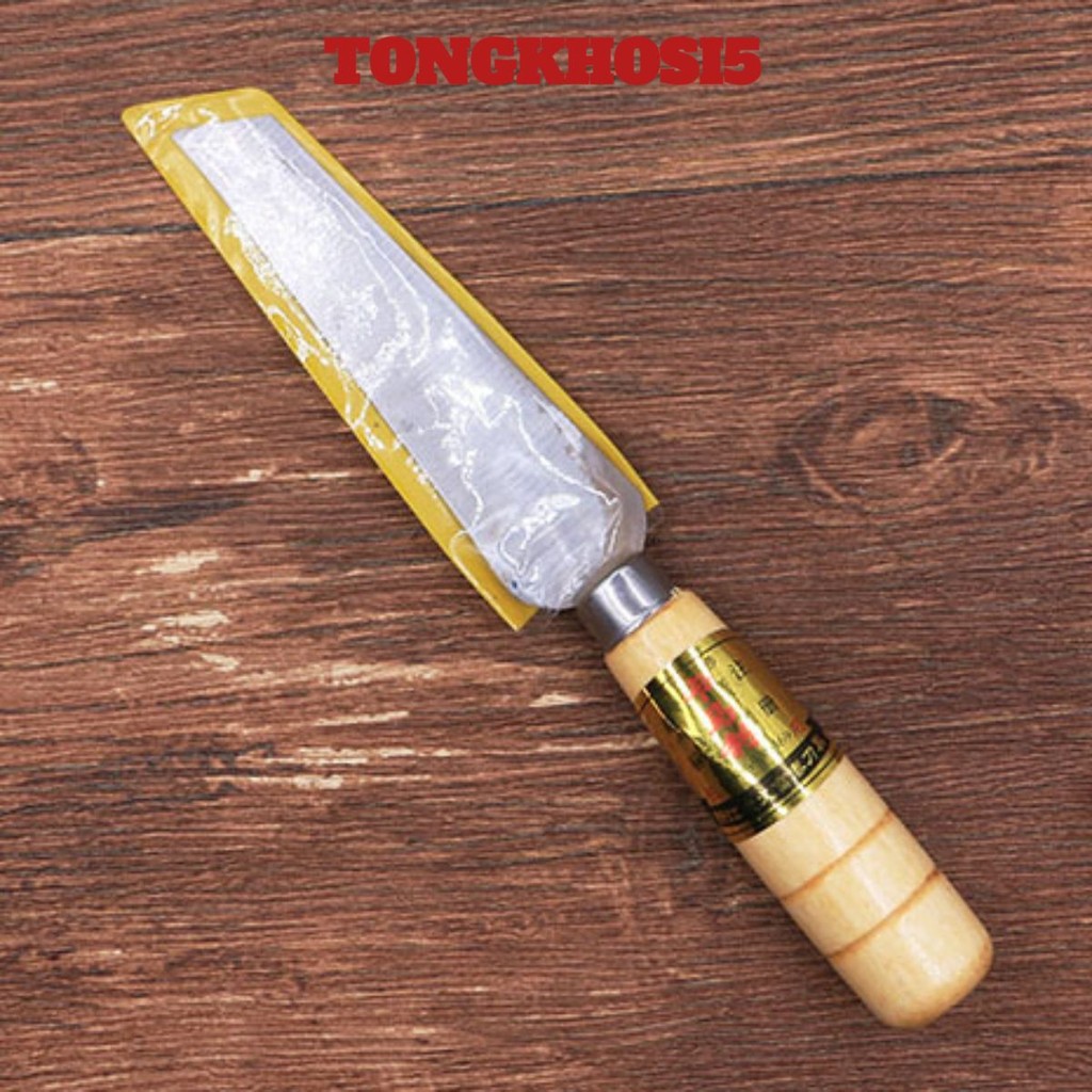 DAO GỌT HOA QUẢ NỘI ĐỊA TRUNG SIÊU SẮC BÉN - Dao gọt cán gỗ, Dao làm bếp siêu sắc bén, thép không gỉ dài 21cm Mã: 96593