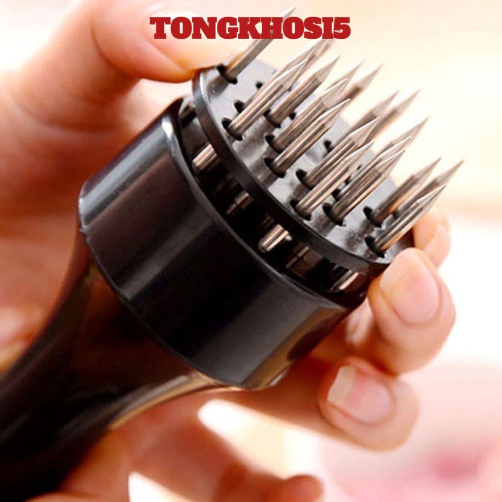 Dụng Cụ Châm Bì, Dằm Làm Mềm Thịt Lợn, Cây Châm Thịt, Làm Mềm Thịt, Xăm Đâm Bì Tiện Lợi Dễ Sử Dụng