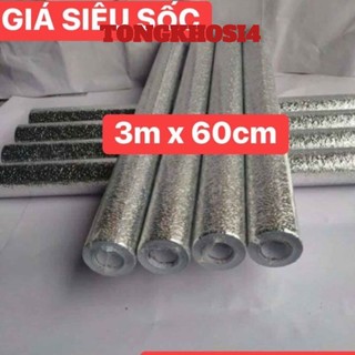 ❤GIÁ XƯỞNG❤️ CUỘN GIẤY BẠC DÁN BẾP 2mx60cm