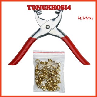 Kìm Bấm Khoen, Bấm Khuy Ore Tặng 100 Khoen Mạ Vàng, Kìm Bấm Cúc Đa Năng Kèm 100 Chi Tiết Cúc Bằng Thép Không Gỉ MÃ: 358