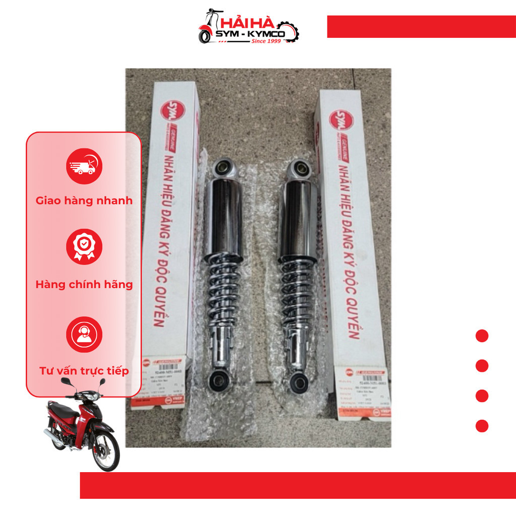 Phuộc sau M51 [1 cặp] [Chính hãng SYM]