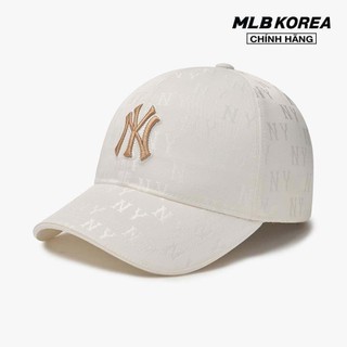 MLB - Nón bóng chày unisex Classic Jacquard Monogram Structured 3ACPM014N-50CRS